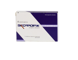 Эксфорж 5/160мг №14 таб.