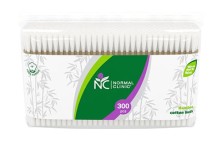 Ватные палочки NORMAL CLINIC №300 Бамбук запаска