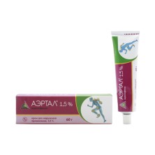 Аэртал крем 15мг/г 60г