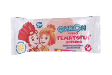 Гематоген (Турбо) 35г детский Фиксики (с 3-х лет)