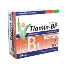 Тиамин-BP 50мг/мл 1мл №10 р-р для инъекций (вит.В1)