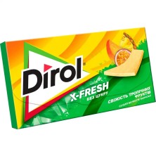 Ж-р Дирол X-Fresh Тропический Фрукт 13,5г