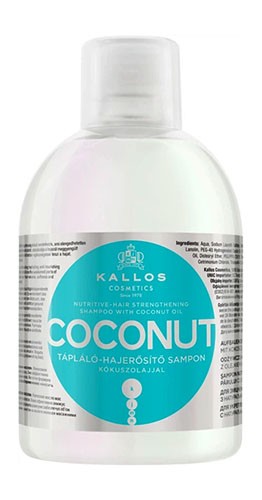 Шампунь КАЛЛОС 1000мл KJMN COCONUT укрепляющий с кокосовым маслом