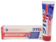 911 Венолгон Гель для ног при тяжести, боли и отеках 100мл