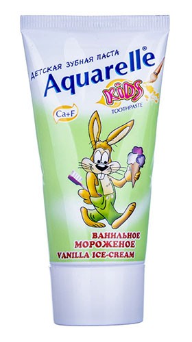 Зубная паста Aquarelle Vanilla lce-Cream Детская 50мл