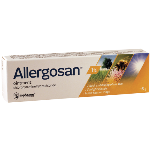 Аллергосан 18г крем для наружного применения (Хлоропирамин)