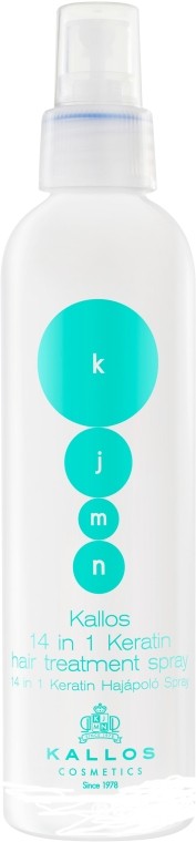 Шампунь КАЛЛОС 1000мл KJMN KERATIN с кератином и молочным протеином