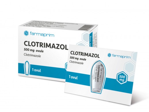 Клотримазол 500мг №1 супп. вагин.