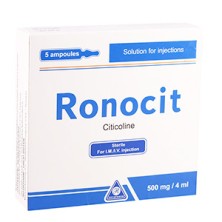 Роноцит 500мг/4мл №5 р-р д/ин (цитиколин)