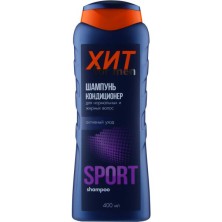 Шампунь ХИТ д/нормальных и жирных волос MEN Sport 400мл