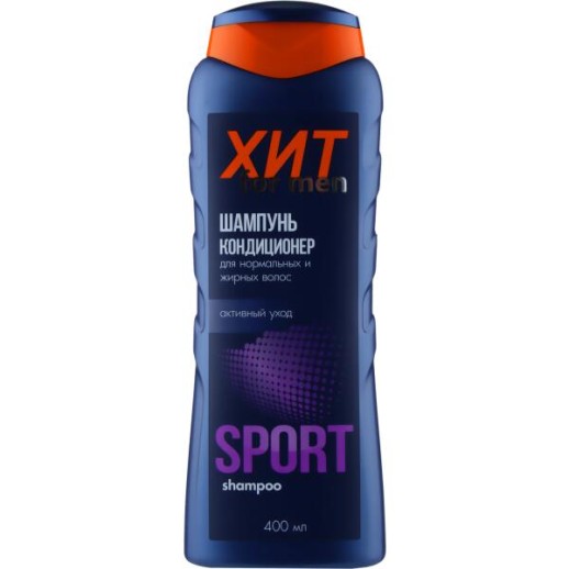 Шампунь ХИТ д/нормальных и жирных волос MEN Sport 400мл