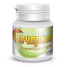 Вечернее Валериана+Мята+Хмель №60 драже