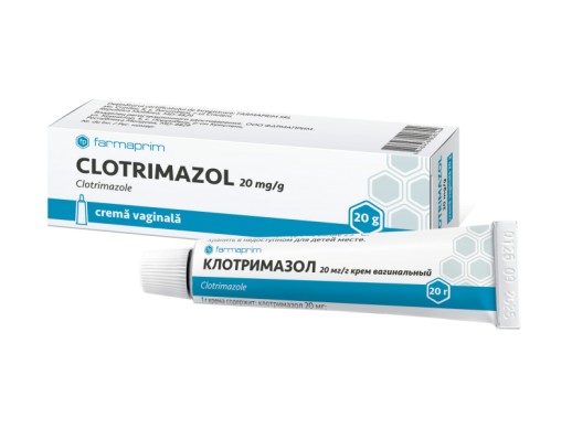 Клотримазол крем 1% 20г Молдова