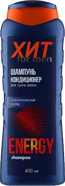 Шампунь ХИТ д/сухих волос MEN Energy 400мл