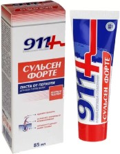 911 Сульсен Форте (Паста от перхоти) для всех типов волос 85мл