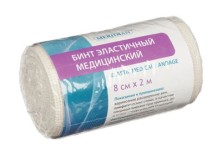 Бинт мед. эл. средней растяж. 8см х 2м