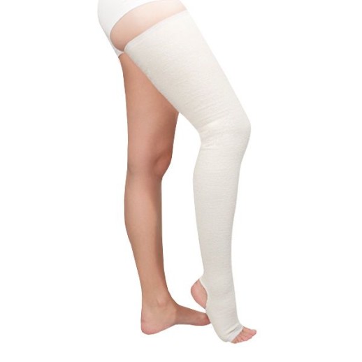 Чулок компрессионный до бедра №6
