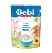 Bebi каша овсяная-персик молочная (200г)