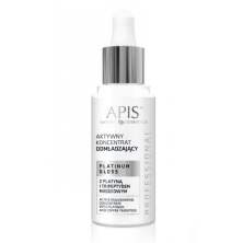 APIS - Концентрат Омолаживающий 30мл Platinum Gloss с трипептидом меди и ниацинамидом (код 53935)