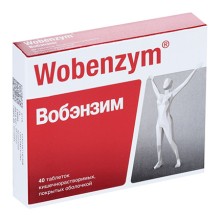 Вобэнзим №40 таб (покрытые кишечнорастворимой оболочкой)