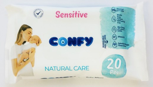 КОНФИ - Салфетки влажные Sensitive №20