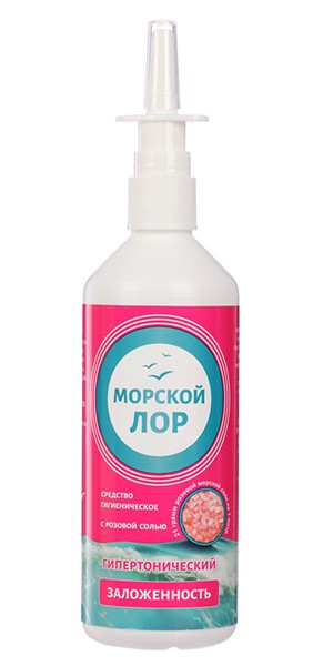 Морской Лор 140мл Гипертонический р-р при заложенности носа