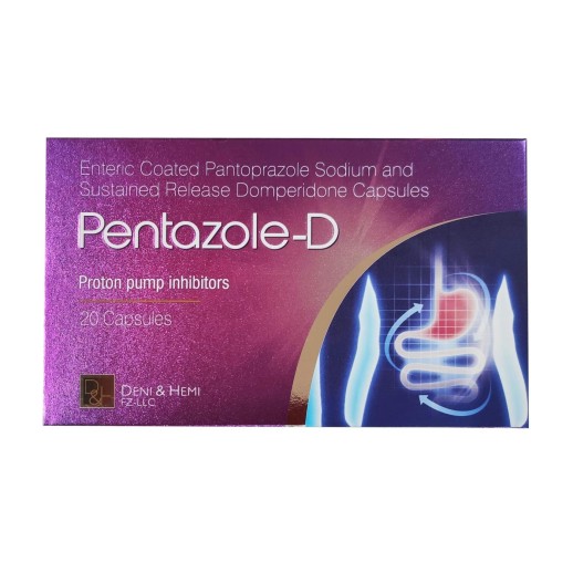 Пентазол-Д №20 капс.(Пантопразол+Домперидон)