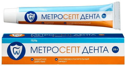 МетроСепт Дента гель для десен 25мл
