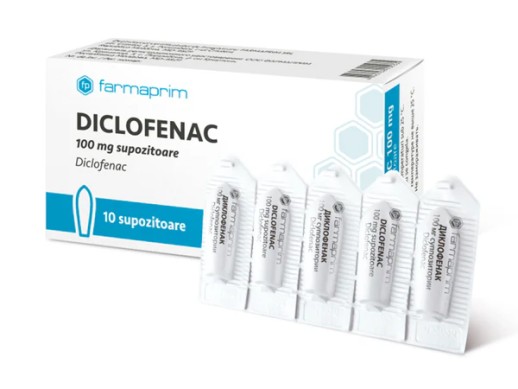 Диклофенак 100мг №10 супп.рект