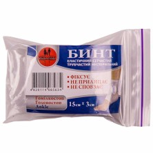 Бинт эластичный трубчатый на Голеностоп (15см х 3см)