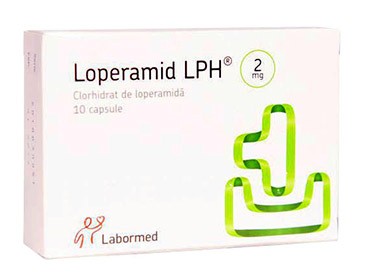 Лоперамид 2мг №10 капс.(антидиарейное ср-во)