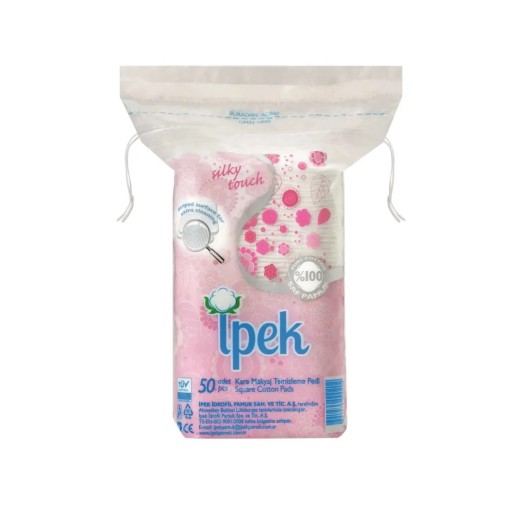 Подушечки ватные ИПЕК №50 (квадратные)