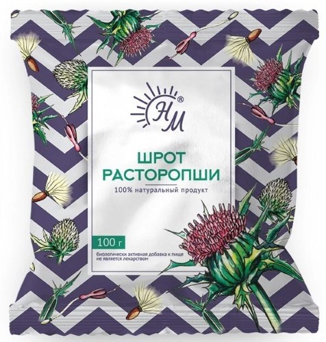 Расторопши пятнистой шрот 100г