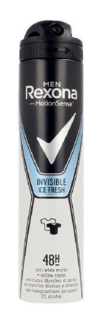 Дезодорант REXONA спрей мужской 150 мл Invisible Ice Fresh