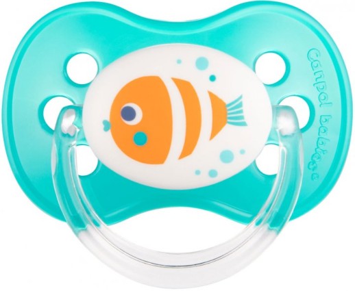 CANPOL - Пустышка латексная В круглая Подводный Мир