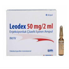 Леодекс 50мг/2мл №6 р-р для инъекций (Декскетопрофен)