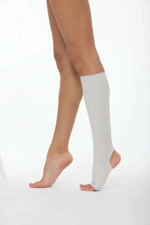 Чулок компрессионный до колена №4