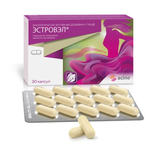 Эстровэл 520мг №30 капс.