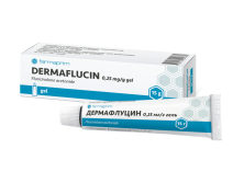 Дермафлуцин 0 025% 15г гель