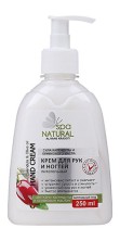 Крем для рук Natural Spa с цветками Календулы 250мл (с дозатором)