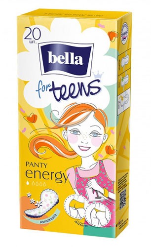 Прокладки Белла ежед.PANTY for teens Energy deo №20