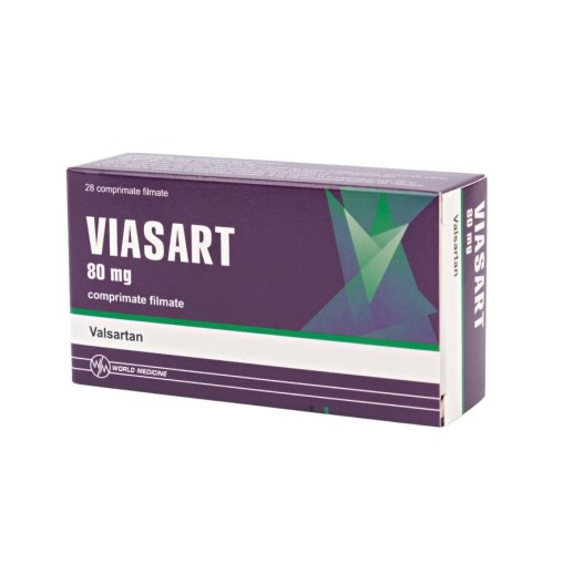 Виасарт 80мг №28 таб. (Валсартан)