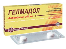 Гелмадол 200мг №2 таб.(Албендазол)