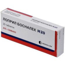 Лоприл 20мг №20 таб.(Лизиноприл)