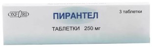 Пирантел 250мг №3 таб.