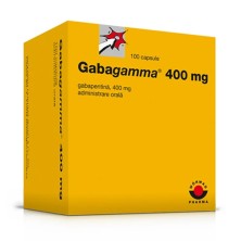 Габагамма 400 400мг №100 капс. (Габапентин)