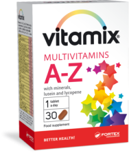 FORTEX - Vitamix Мультивитамины А-Z №30 таб. (Мультивитамины с минералами,лютеином и ликопеном)