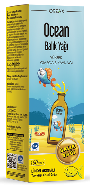 Океан Omega 3 Чистый/ сироп 150 мл БАД (со вкусом лимона)
