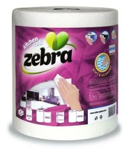 Полотенце бумажное Zebra Economy №1 (2х-слойная)