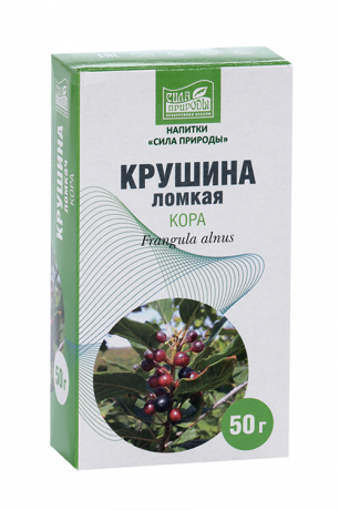 Крушины кора ломкая 50г сырье растительное измельченное